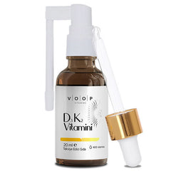 Voop D3K2 Vitamin İçeren Takviye Edici Gıda 20 ml