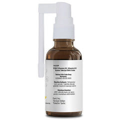 Voop D3K2 Vitamin İçeren Takviye Edici Gıda 20 ml