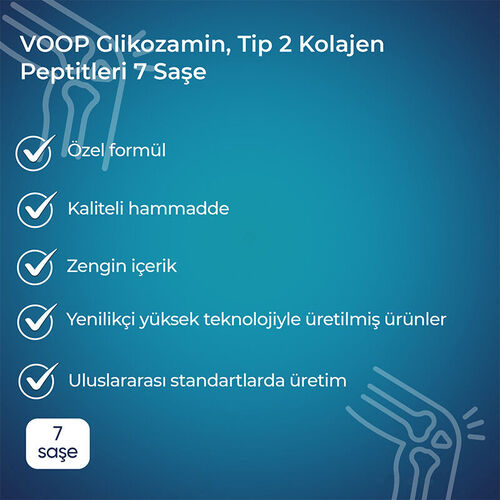 Voop Glukozamin Tip 2 Kolajen 7 Şase