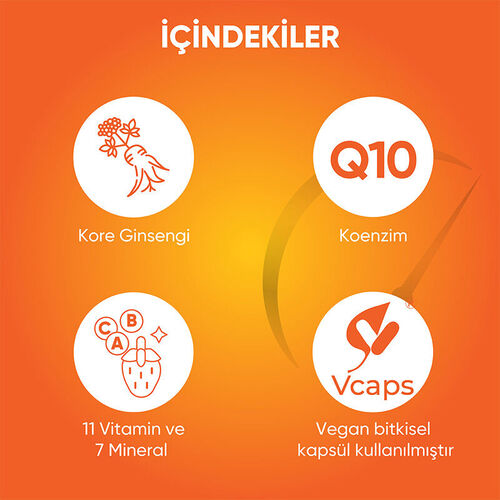 Voop Multivitamin ve Multimineral İçeren Takviye Edici Gıda 30 Kapsül