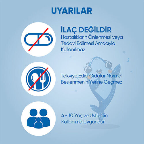Voop Omega 3 Balık Yağı İçeren Takviye Edici Gıda 150 ml