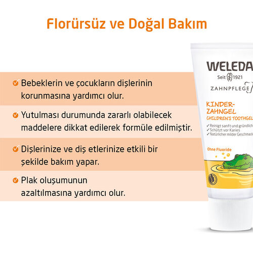 Weleda Bebek ve Çocuklar için Organik Diş Macunu 50 ml