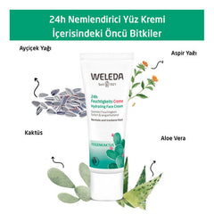 Weleda Cactus 24H Nemlendirici Yüz Kremi 30 ml