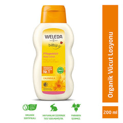 Weleda Calendula Organik Nemlendirici Vücut Losyonu 200 ml