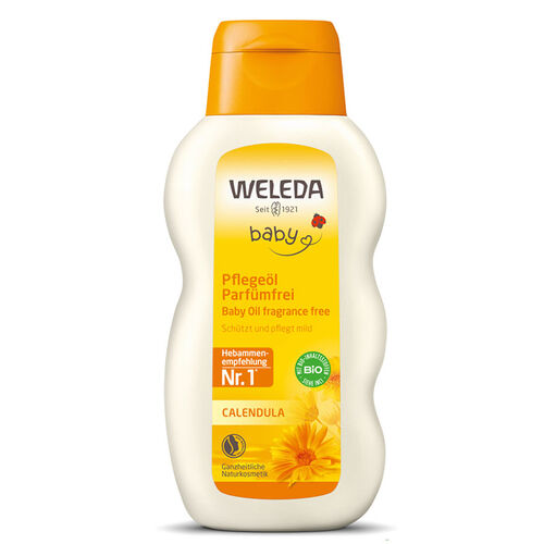 Weleda Calendula Organik Parfümsüz Bebek Yağı 200 ml