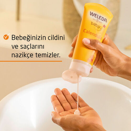 Weleda Calendula Organik Saç ve Vücut Şampuanı 200 ml