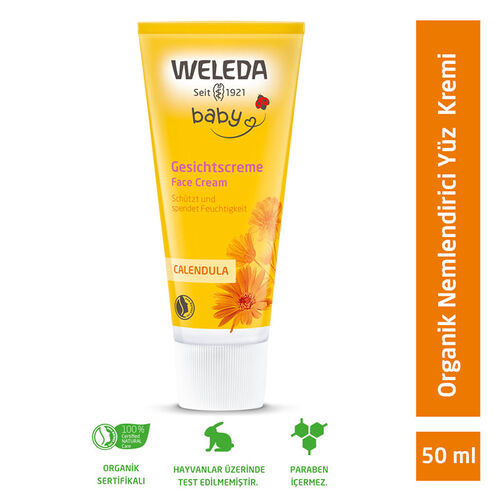 Weleda Calendula Organik Yüz Kremi 50 ml