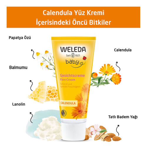 Weleda Calendula Organik Yüz Kremi 50 ml