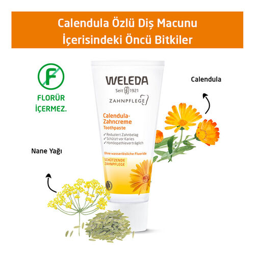 Weleda Calendula Özlü Organik Diş Macunu 75ml