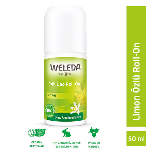 Weleda Limon Özlü Doğal Roll On Deodorant 50 ml