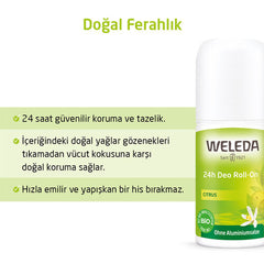 Weleda Limon Özlü Doğal Roll On Deodorant 50 ml