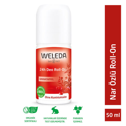 Weleda Nar Özlü Roll On Deodorant 50 ml