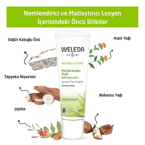 Weleda Naturally Clear Nemlendirici ve Matlaştırıcı Losyon 30 ml