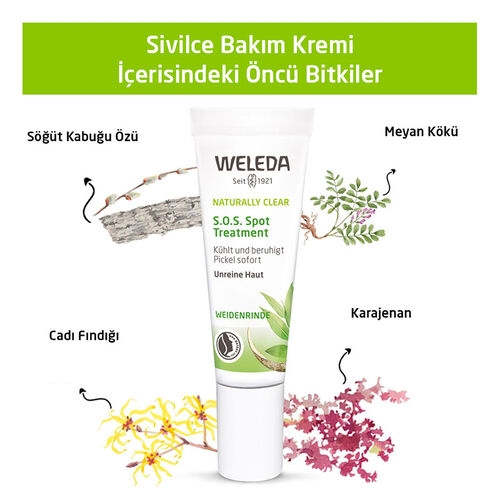 Weleda Naturally Clear SOS Bakım Kremi 10 ml