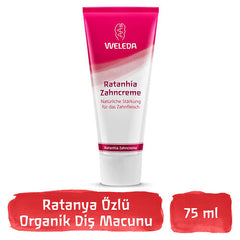 Weleda Ratanya Özlü Organik Diş Macunu 75 ml