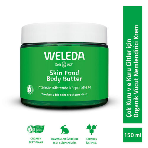 Weleda Skin Food Body Butter Organik Vücut Bakım Kremi 150 ml