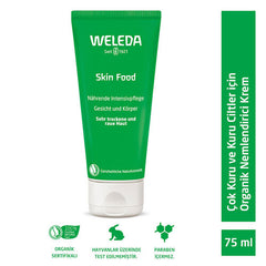 Weleda Skin Food Nemlendirici ve Besleyici Organik Bakım Kremi 75ml - Çok Kuru ve Kuru Ciltler