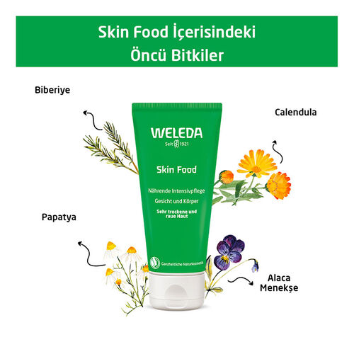 Weleda Skin Food Nemlendirici ve Besleyici Organik Bakım Kremi 75ml - Çok Kuru ve Kuru Ciltler