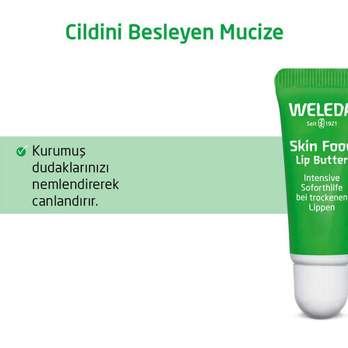 Weleda Skin Food Organik Besleyici Dudak Balmı 8 ml