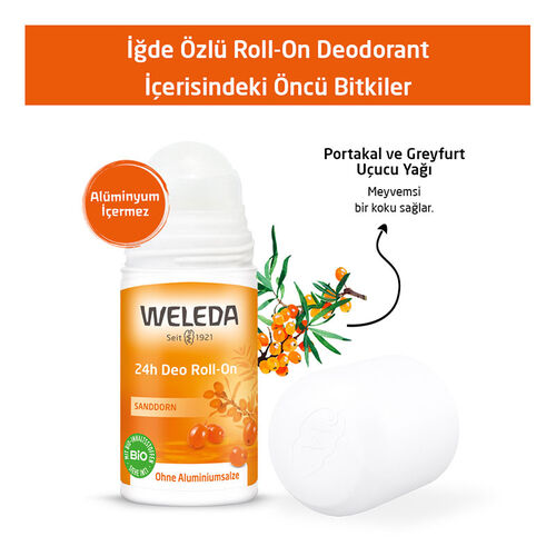 Weleda Yabani İğde Özlü Doğal Roll On Deodorant 50 ml