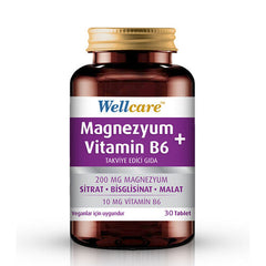 Wellcare Magnezyum Vitamin B6 30 Tablet