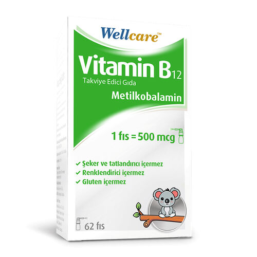 Wellcare Vitamin B12 500mcg 5 ml - 62 Puff