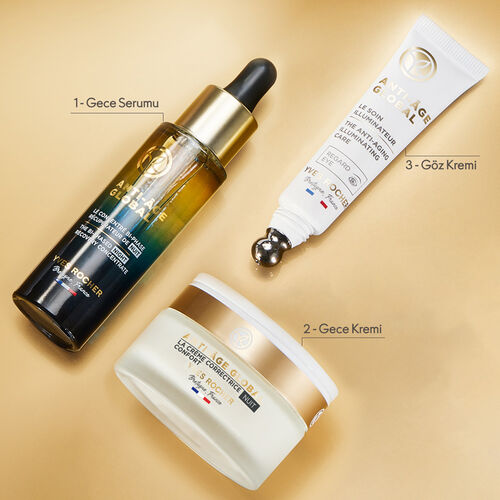 Yves Rocher Anti-Age Global Çift Fazlı Gece Serumu 30 ml