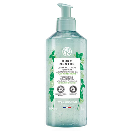 Yves Rocher Pure Menthe Gözenek Arındıran Yüz Yıkama Jeli 390 ml