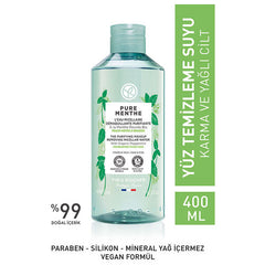 Yves Rocher Pure Menthe Gözenek Arındıran Yüz Yıkama Jeli 390 ml