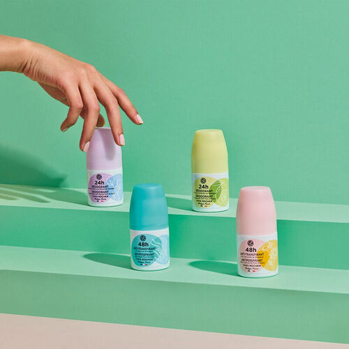 Yves Rocher Roll-on Deodorant - Pamuk Çiçeği ve Ebegümeci 50 ml