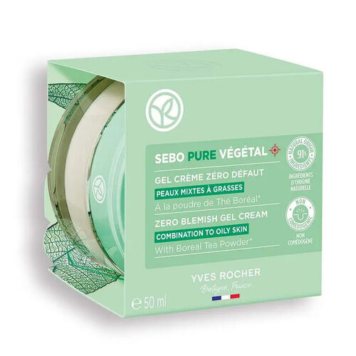 Yves Rocher Sebo Vegetal Gözenek Sıkılaştırıcı Nemlendirici Jel Krem 50 ml
