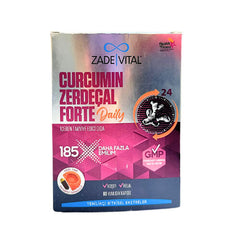 Zade Vital Curcumin Zerdeçal Forte Daily 60 Yumuşak Kapsül