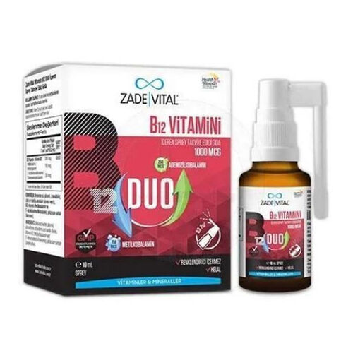 Zade Vital Vitamin B12 Duo 1000 Mcg Sprey 10 ml